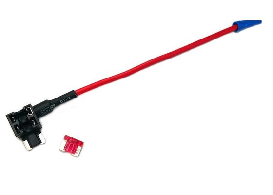 UL1015 16AWG Merah Mini Tambahkan Pemegang Sekring Sirkuit